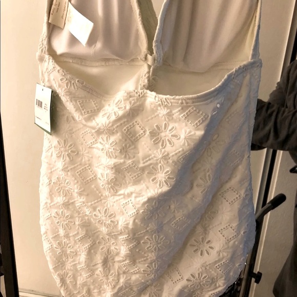 Kate Spade Swimsuit White -New - Picture 9 of 11